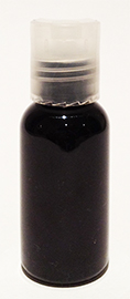 SNSET-1OZBBPETNDTL-1 Oz (~29ml) Black Boston PET Bottle with 20/410 Natural Disc Top Lid  