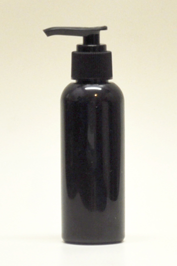 SNSET-125BPETBBP-125ml Black Boston PET bottle with Black Pump 24/410