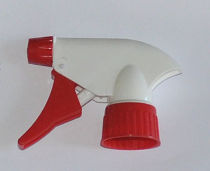 SNHT-PL7662-TRIGGER SPRAYER, 28MM FINISH, White/Red