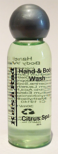 Kris n Rad Hand and Body Wash-Citrus Fragrance-30ml (Sold in box of 400-the price quoted is the price for the whole box) 