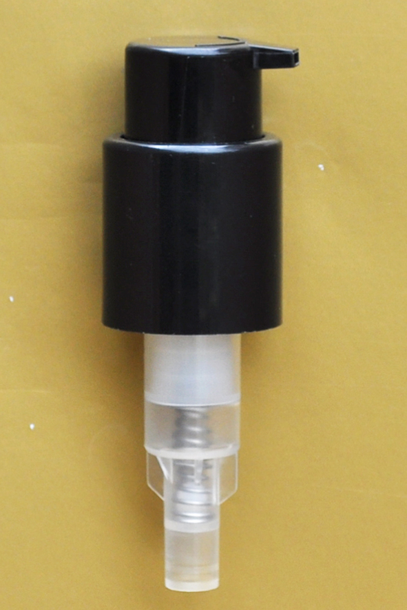 SNHL-1111-Black Smooth Cosmetic Treatment Pump 24/410 