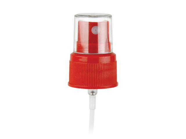 SNHF-24178-FINE MIST SPRAYER-RED, 24/410 FINISH, SEAMIST, WITH A CLEAR HOOD AND A 6 1/8" DIP TUBE
