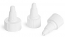 SNDD-2533-14B-White Plastic Twist Top Cap 20/410