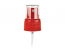 SNHF-24178-FINE MIST SPRAYER-RED, 24/410 FINISH, SEAMIST, WITH A CLEAR HOOD AND A 6 1/8" DIP TUBE