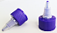 Hot Purple Natural Plastic Twist Top Cap 24/410  