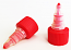 Red Natural Plastic Twist Top Cap 20/410 