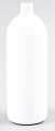 SNEP-50993-1000ml White PET Tall Boston Bottle 28mm 410 Finish-235mm tall, 84mm dia