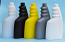 SNEP-500HDPEBTR-500ml Black HDPE Trigger Spray Bottle 28mm 410 Finish  