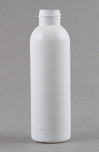 SNEP-125WHDPEB-125ml White HDPE Tall Boston Bottle 24mm 410 Finish