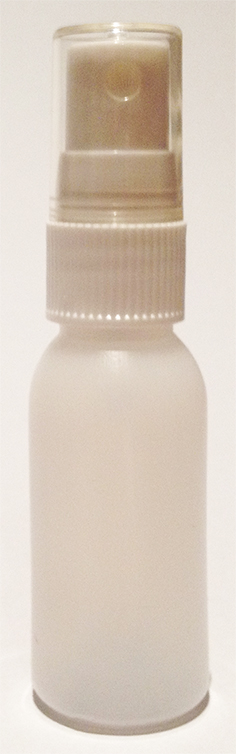 SNSET-4240-30ml Natural HDPE Boston Bottle with 18/415 White Fine Mist Sprayer  