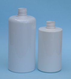 SNEP-THWPETR500SQ-500ml White PET bottle Round with Square Neck with Screw size 24/410