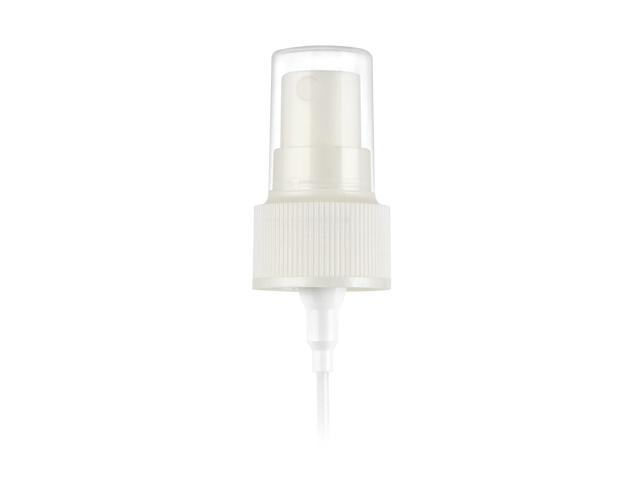 SNHF-20500-PEARL IVORY FINE MISR SPRAYERS, 24/410 FINISH, PZ-2, WITH A CLEAR PP HOOD AND A 5 1/2" DIP TUBE