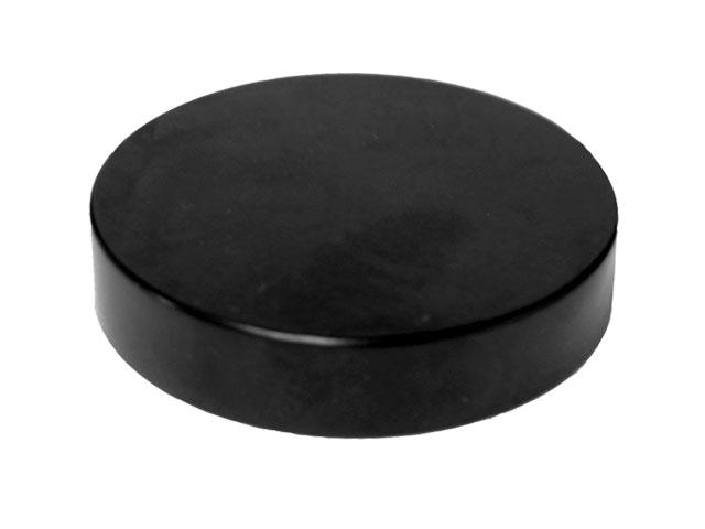 SNR-27110-SMOOTH FLAT ROUND CLOSURE WITH A 70/400 FINISH, LINER LESS Size: 70/400 Colour: Black