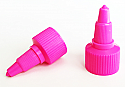 Hot Pink Plastic Twist Top Cap 20/410 