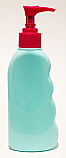 SNSET-PETT8MFRP-8Oz (236ml) Sky Blue PET Trigger bottle with 24/410 Magenta Fine Ribbed Pump