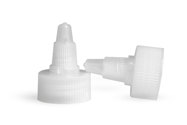 SNDD-2531-01-Natural Plastic Twist Top Cap 24/410 