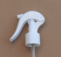 SNHT-77671-24/410 Swan Neck Finger Trigger Sprayer White