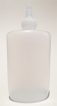 SNSET0136-14-Oval 8 Oz Squeezer Bottle with Natural Twist Top Lid  