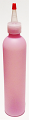 SNSB-25551-LIGHT LAVENDER TRANSLUCENT SQUEEZER PLASTIC BOTTLE, 325 ML HDPE BULLET WITH Red Tipped Yorker Dispensing Cap