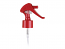 SNHT-25920-RED SWAN NECK TRIGGER SPRAYER, FINE MIST, 24/410 FINISH, MINI TRIGGER WITH A 5 13/16" DIP TUBE, NATURAL SHIP CLIP, METALLIC