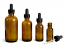 SN4001-21-Amber Glass Dropper Bottle (with dropper)-1 Oz (~29ml)