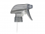 SNHT-23049-TRANSLUCENT GRAY TRIGGER SPRAYER, 28/400 RATCHET FINISH, MIXOR-2 HP SPRAY/OFF WITH A 7 1/4" DIP TUBE (CLONE)