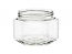 SNJ-24655-CLEAR PLASTIC JAR, 8 OZ PET HEXAGON WITH A 70/400 FINISH, FLAT BASE 
