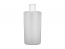SNEP-26106-NATURAL PLASTIC BOTTLE, 8 OZ. HDPE REVERSE TAPERED OVAL WITH A 24/415 FINISH