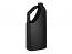 SNEP-26743-BLACK PLASTIC BOTTLE, 32 OZ. HDPE OBLONG WITH A 33/400 FINISH, HANDLEWARE WITH FINGER GRIP, LABEL PANEL 