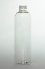 SNEP-250CLPETB-250ml Clear PET Boston Bottle 24mm 410 Screw Finish 