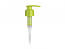 SNHL-21668-OLIVE GREEN LOTION PUMP, 24/410 FINISH, SMOOTH, 2cc LX WITH A LOCK DOWN HEAD AND A 5 3/4" DIP TUBE