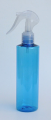 SNSET-THSBPETRSQ250NSNS-Round PET Bottle Sky Blue Coloured with Square Shoulder 250ml With a 24/410 Natural Swan Neck Sprayer 
