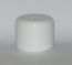 SNSETJW14-14Oz (414ml) White Plastic Jar with White 89/400 Lid (Domed)