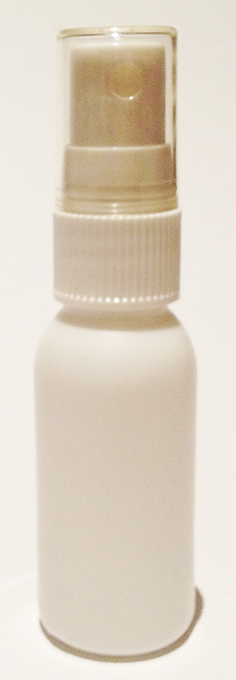 SNSET-4241-30ml White HDPE Boston Bottle with 18/415 White Fine Mist Sprayer 