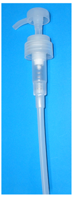 Round Base Pump Dispenser Natural