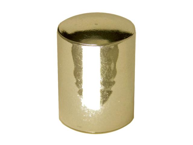 SNDR-22763-GOLD PLASTIC CAP, METALLIZED CLOSURE WITH A 24/415 FINISH, INCLUDES A FOAM LINER
