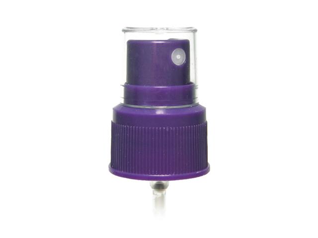 SNHF-17160-PURPLE FINE MIST SPRAYER, 24/410 FINISH, SEAMIST, WITH A CLEAR HOOD AND A 6 1/4" DIP TUBE