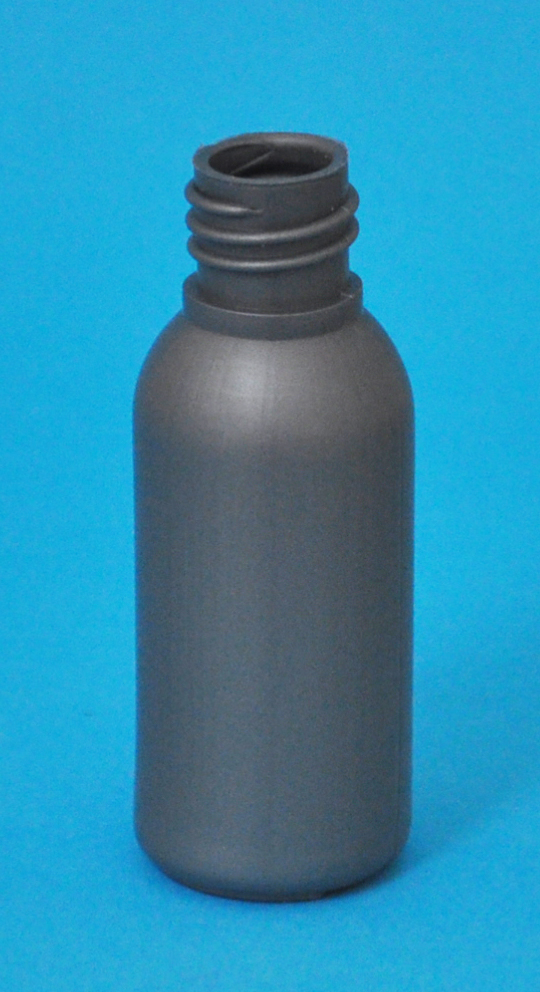 SNEP-30SHDPEB1815-30ml Silver HDPE Tall Boston Bottle with 18/415 Neck 