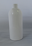 SNEP-500CBPETW- 500ml White PET Boston Bottle with 28/410 Neck 
