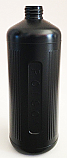 SNPOIBHDPE1000-1000ml HDPE Poison Bottle Black with 28/410 Neck 